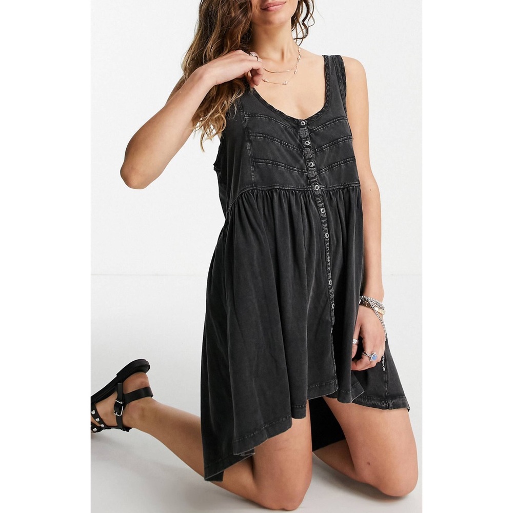 • We The Free by Free People • NWOT | Brooke Dress in Vintage Wash